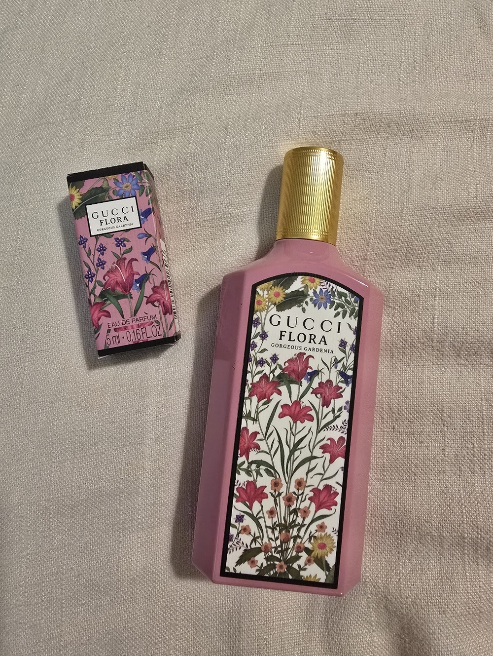 Gucci Pink Floral Eau de Parfum Bottle 100ml